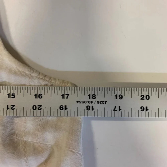 Cloth & Stone‎ Women's Striped Ivory Lined Pullover Sleeveless Dress Size PS - Picture 12 of 13